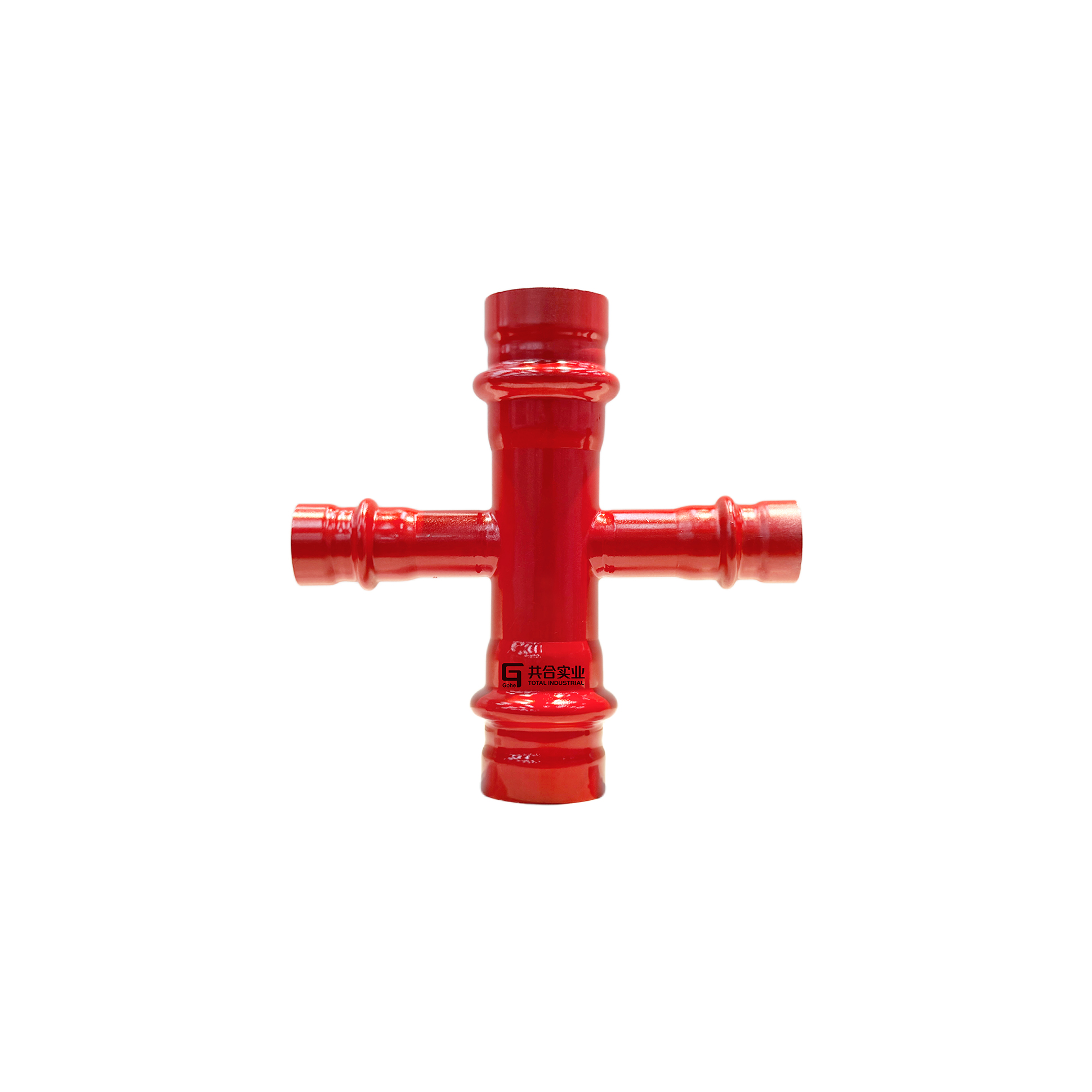 抗震双密封异径四通