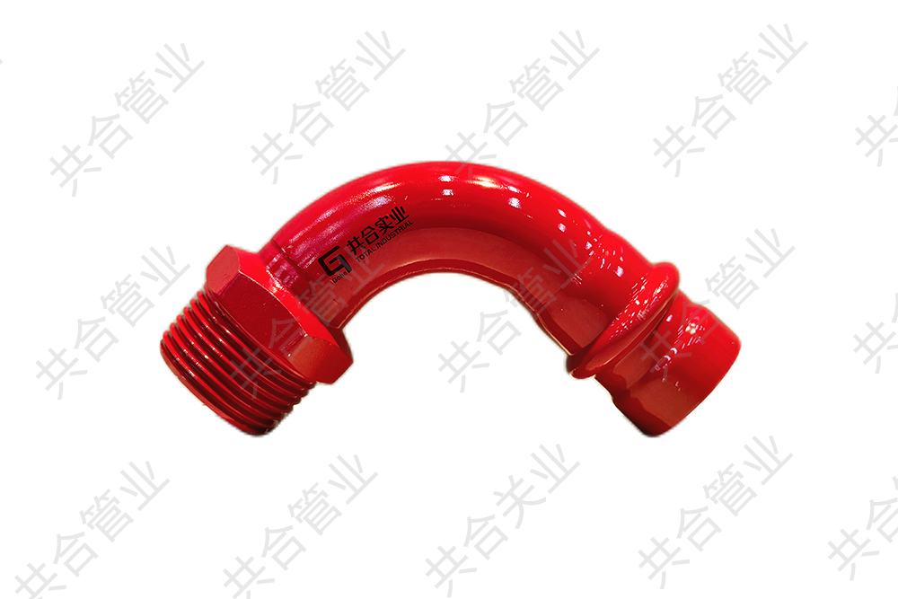 抗震双密封90&deg;外丝弯头